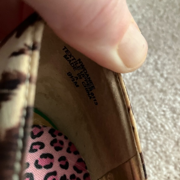 Nine West heels w/ animal print and tropical floral print Roberto-Cavalli Gucci - Picture 7 of 7